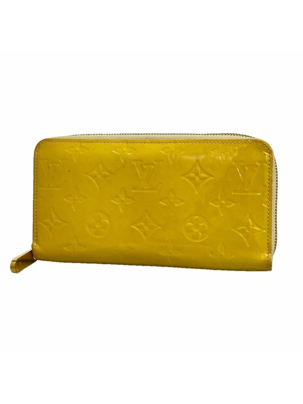 Louis Vuitton Wallet Vernis Zippy Blanc Corail